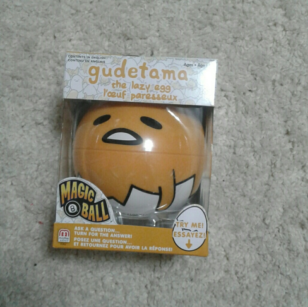 Gudetama Magic 8 Ball